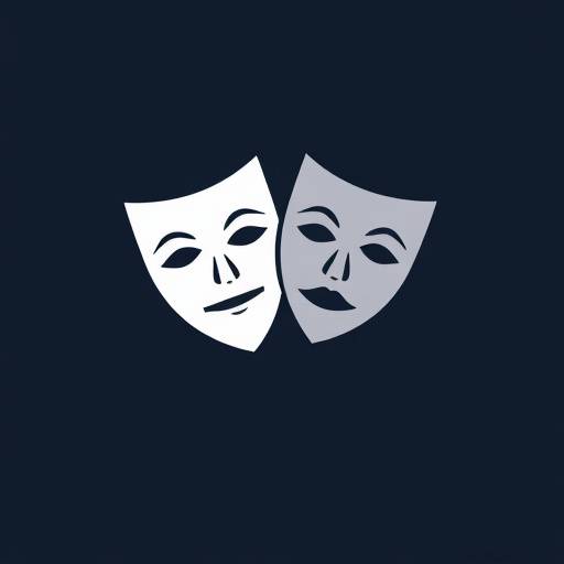 Logo der Schauspielschule Zürich, ein stilisiertes Theatermasken-Symbol